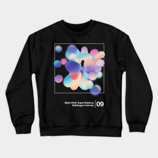 BMSR - Bubblegum Animals / Minimalist Style Graphic Design Crewneck Sweatshirt